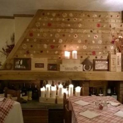 Sala con camino