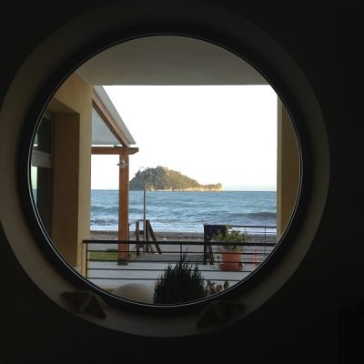 Vista su isola Gallinara
