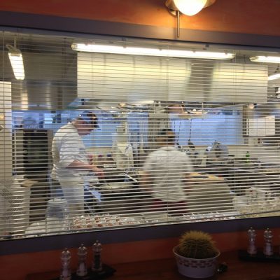 Cucina a vista