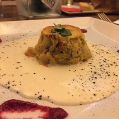 Sformatino carciofi e scamorza